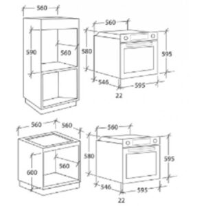 Forno A Incasso Zerowatt ZMS602N Statico Classe Energetica A