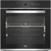 BEKO Forno Elettrico da Incasso bPRO 500 BBIM13400XS Capacità 71 L Multifunzione Ventilato Pulizia a Vapore Potenza 3300 W Colore Nero