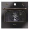 CANDY FCC604GH/E FORNO ELETTRICO DA INCASSO MULTIFUNZIONE 60CM 65 LITRI CLASSE A+ STILE RUSTICO ANTRACITE