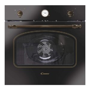 CANDY FCC604GH/E FORNO ELETTRICO DA INCASSO MULTIFUNZIONE 60CM 65 LITRI CLASSE A+ STILE RUSTICO ANTRACITE