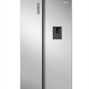 HISENSE – Frigorifero side by side RS677N4WCD (C) Classe D 519 l-Inox 24 mesi di garanzia