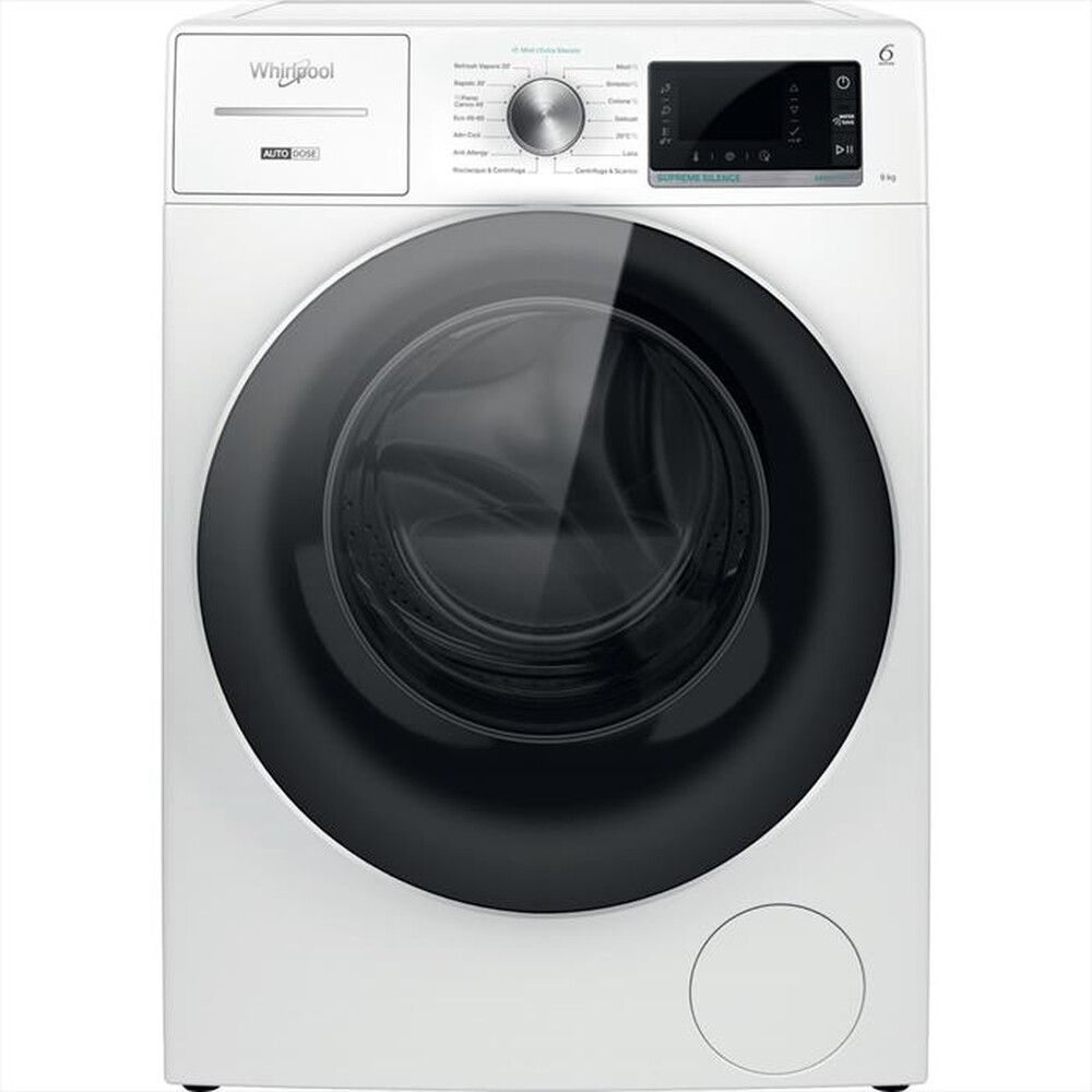 Lavatrice Whirlpool W8 W946WR IT a libera installazione 9 kg Supreme Silence