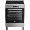 Beko FSE69300X Bpro 500 Cucina da accosto cm. 60 – 4 zone induzione + 1 forno elettrico – inox/nero