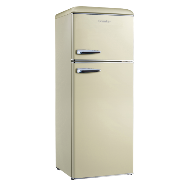 CRANKER - Frigorifero doppia porta CRDP4200C Classe E 215 lt-CREMA