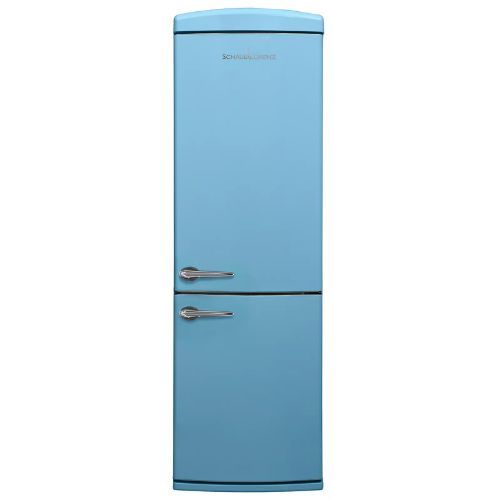 SCHAUB LORENZ FRIGORIFERO COMBINATO SVCBN380LB RETRO' AZZURRO 341LT NOFROST CLASSE E