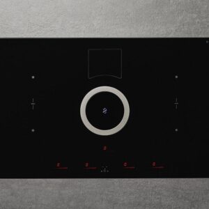 ELICA Piano Cottura a Induzione con Cappa Filtrante Integrata,NIKOLATESLA SWITCH BL/F/83