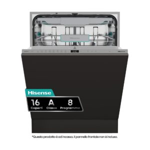 HISENSE HV16A LAVASTOVIGLIE INCASSO, 59,8 cm, Classe A