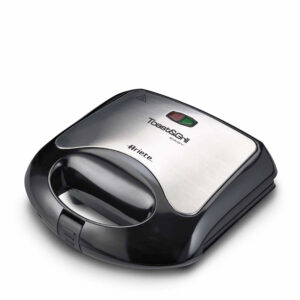 Ariete 1980 Piastra per Panini – Toast & Grill Easy – Griglia elettrica con coperchio – Sandwich maker – Hot dog – Hamburger