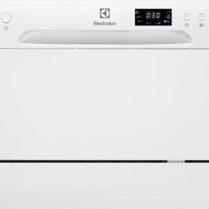 Electrolux LAVASTOVIGLIE SLIM LIBERA INSTALLAZIONE 55 CM – COMPATTA 6 COPERTI CLASSE F 52 dBA ESF2400OW
