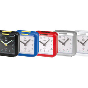 Trevi SL 3048 Sveglia al quarzo Nero, Blu, Grigio, Rosso, Bianco