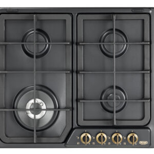 De’Longhi ANF 46 PRO piano cottura Antracite Da incasso 60 cm Gas 4 Fornello(i)