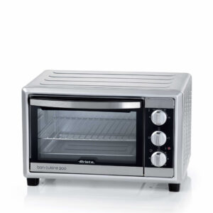 Ariete 981 Bon Cuisine 200 – Forno Elettrico 20 Litri – Doppio vetro – Temperatura max 230° – 1380 Watt – 3 posizioni cottura – Timer 60’