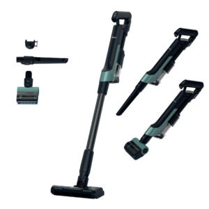Hoover HF201P 011 Aspirapolvere elettrica Batteria Secco EPA Senza sacchetto 1 L 195 W Blu