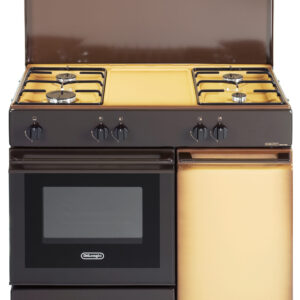 De’Longhi SGK 854 NM cucina Gas Beige, Marrone