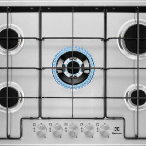Electrolux PIANO GAS COMANDI FRONTALI 75 CM EGS7534X MADE IN ITALY