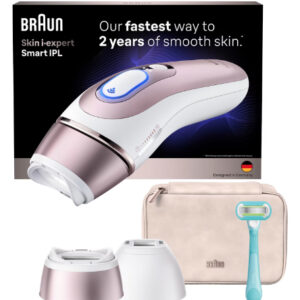 Braun Skin i expert Luce pulsata intensa (IPL) Rose Gold, Bianco