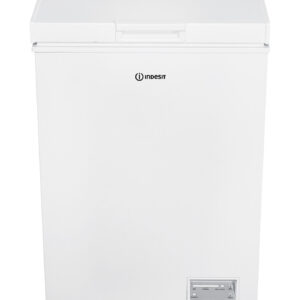 Indesit INCF 984 E Congelatore orizzontale a libera installazione, Statico , 55 cm, Classe E, Bianco, 40 db, h 85cm