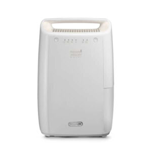 De’Longhi Tasciugo AriaDry – Deumidificatore, Capacità deumidificazione 10l/24h, Serbatoio 2,1L, Bianco (DEX210SF)