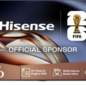 Hisense 100U8Q 2,54 m (100″) 4K Ultra HD Smart TV Wi-Fi Nero, Grigio