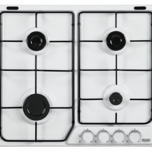 De’Longhi FFB 46 ASV piano cottura Bianco Da incasso 60 cm Gas 4 Fornello(i)