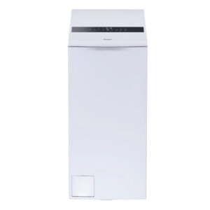 Haier T Series 9, Lavatrice Carica dall’alto 9 KG, Classe A, 1300 giri, Bianco, Inverter, Vapore, Wi-Fi, HW90-BPD13386U-S