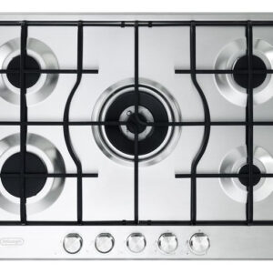 De’Longhi SLF575LX piano cottura Acciaio inox Da incasso 75 cm Gas 5 Fornello(i)