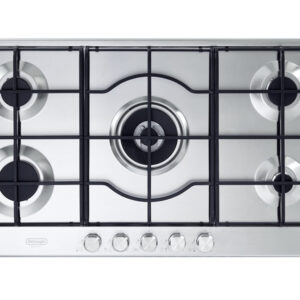 De’Longhi SLF 590 LX Acciaio inox Da incasso 90 cm Gas 5 Fornello(i)