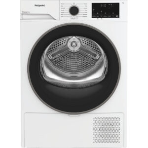 Hotpoint Ariston Asciugatrice a pompa di calore , a libera installazione, 9 kg – HPT 94D BS IT – Délica