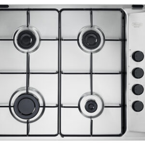 De’Longhi FLI 46 ASV piano cottura Acciaio inox Da incasso 58 cm Gas 4 Fornello(i)