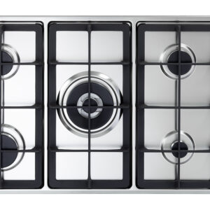 De’Longhi IL 59 PRO ND piano cottura Acciaio inox Da incasso 86 cm Gas 5 Fornello(i)