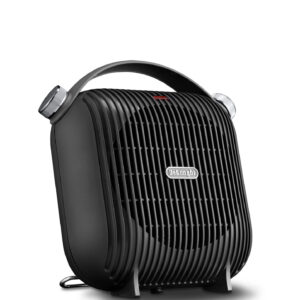 De’Longhi HFS30C24.DG Interno Nero 2400 W Riscaldatore ambiente elettrico con ventilatore