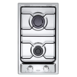 De’Longhi I 23 D piano cottura Acciaio inox Da incasso 30 cm Gas 2 Fornello(i)