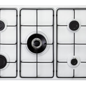 De’Longhi FLB 59 DD piano cottura Bianco Da incasso 86 cm Gas 5 Fornello(i)