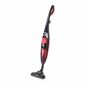 Ariete 2772 Evolution – Scopa elettrica senza sacco – Motore ciclonico – 79 Decibel – 600 Watt – Rosso e Nero