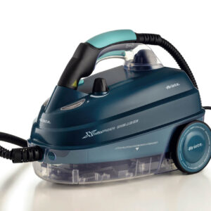 Ariete 4146 XVapor Deluxe, Pulitore a Vapore Mobile, 5 bar, Vano Portaccessori Integrato, Autonomia fino a 55′, Cavo 6 m, 1500W, Blu