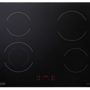 De’Longhi PVC 61 N piano cottura Nero Da incasso 60 cm Ceramica 4 Fornello(i)