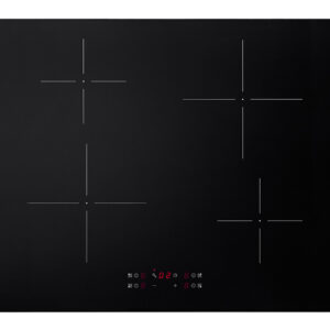 De’Longhi PIN 72 piano cottura Nero Da incasso 70 cm Piano cottura a induzione 4 Fornello(i)