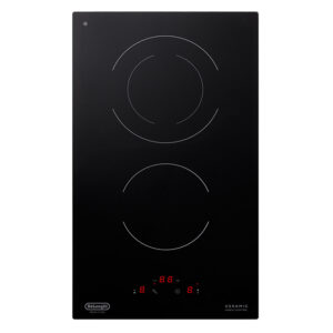 De’Longhi PVC 31 N piano cottura Nero Da incasso 30 cm Ceramica 2 Fornello(i)