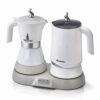 Ariete 1344 Breakfast Station – Moka elettrica – Bollitore – Montalatte a caldo e freddo – 5 funzioni – mantenimento caffè caldo – 500 Watt – Bianco