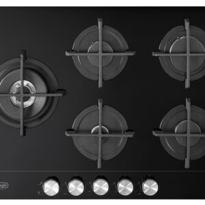 De’Longhi NSL 575D NCM piano cottura Nero Da incasso 75 cm Gas 5 Fornello(i)
