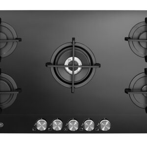 De’Longhi NSL 590 NC piano cottura Nero Da incasso 90 cm Gas 5 Fornello(i)