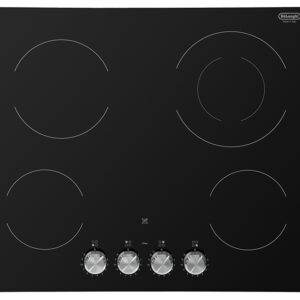 De’Longhi PVC 61 FK piano cottura Nero Da incasso 60 cm Ceramica 4 Fornello(i)