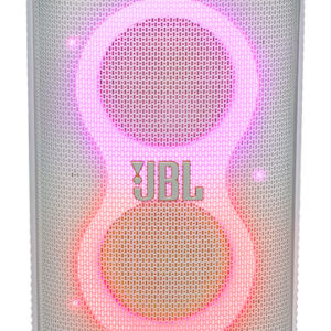 JBL PartyBox Club 120 Speaker Wireless Bluetooth Portatile per feste con giochi di luce, Bianco