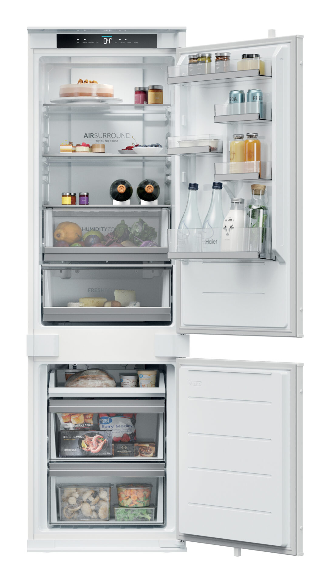 Haier Series 6 HQE1855BCMW Da incasso 251 L Bianco
