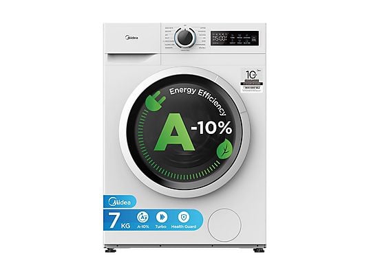 LAV. C/FRONTALE 7-7,99KG MIDEA MF110W70BA10WIT