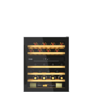 CANTINETTA VINO DA INCASSO DE LONGHI CA6DZ6G – 6 BOTTIGLIE – DOPPIA ZONA – INOX E VETRO