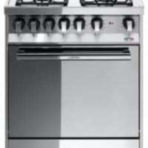 CUCINA A LIBERA INSTALLAZIONE – LOFRA – M65MF Piano Gas 4 Fuochi Forno Elettrico 60 cm-Stainless Steel