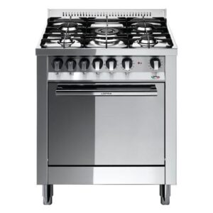 CUCINA A LIBERA INSTALLAZIONE – LOFRA – M76MFC Piano Gas 5 Fuochi Forno Elettrico 70 cm-Acciaio Inox