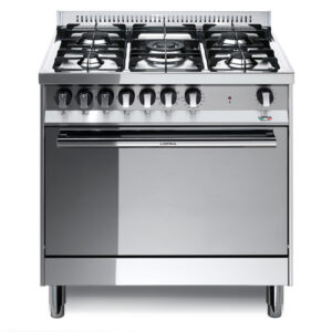 CUCINA A LIBERA INSTALLAZIONE – LOFRA – MG86MFC Piano Gas 5 Fuochi Forno Elettrico 80 cm-Acciaio Inox