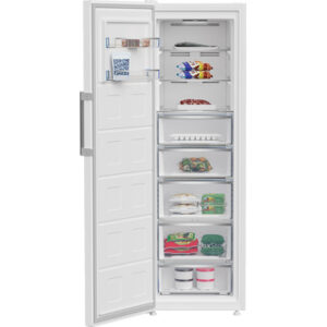 Beko B5RMFNE314W: Congelatore Verticale Beyond, Total No-Frost, 286 L, 59.5 cm